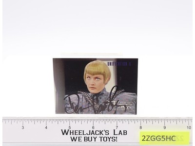 Tasha Yar Star Trek Next Generation Denise Crosby AUTOGRAPHED Trading Card