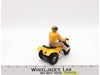 STOMPER Schaper 3-Wheeler ATC ATV Yellow Cycle w/ Rider 1980's Battery Op WORKS