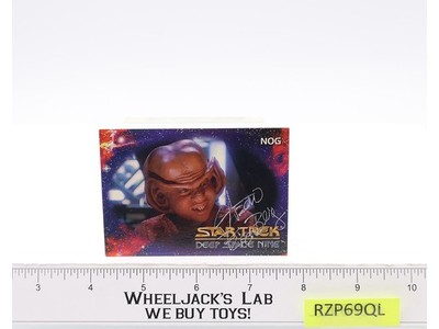 Nog Star Trek Deep Space Nine Aron Eisenberg AUTOGRAPHED Trading Card