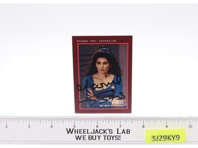 Deanna Troi Star Trek Next Generation Marina Sirtis AUTOGRAPHED Trading Card