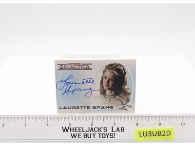 A15 Cassiopeia Battlestar Galactica Laurette Spang AUTOGRAPHED Trading Card