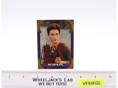 Kira Nerys Star Trek Deep Space Nine Nana Visitor AUTOGRAPHED Trading Card