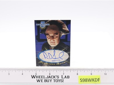 A3 Londo Mollari Babylon 5 Peter Jurasik AUTOGRAPHED Trading Card