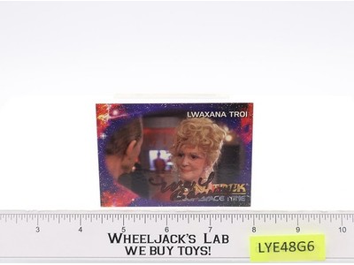 Lwaxana Troi Star Trek Deep Space Nine Majel Barrett AUTOGRAPHED Trading Card