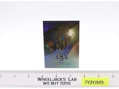 #1 Babylon 5 Season Five Skybox AUTOGRAPHED Trading Card