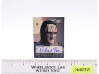 Gul Evek Star Trek Next Generation Richard Poe AUTOGRAPHED Trading Card