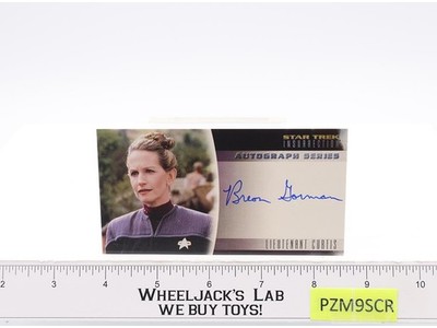 LT. Curtis Star Trek Insurrection Breon Gorman AUTOGRAPHED Trading Card