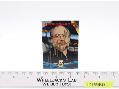 J. Michael Straczynski Babylon 5 AUTOGRAPHED Trading Card