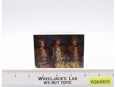 Battlestar Galactica Apollo Richard Hatch AUTOGRAPHED Trading Card Vintage