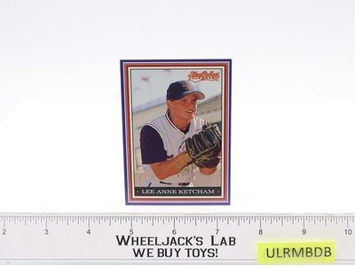 Lee Anne Ketcham Colorado Silver Bullets 1996 Team Issue SIGNED Baseball Card