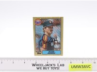 #112 Alan Ashby Houston Astros 1987 Topps AUTOGRAPHED Baseball Card
