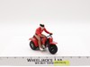 STOMPER Schaper 3-Wheeler ATC ATV Red Cycle w/ Rider 1980's Battery Op WORKS