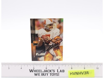 #297 Craig Erikson Tampa Bay Buccaneers AUTOGRAPHED Upper Deck Football Card