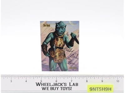 #66 The Gorn Star Trek Bobby Clark AUTOGRAPHED Trading Card