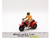 STOMPER Schaper 3-Wheeler ATC ATV Red Cycle w/ Rider 1980's Battery Op WORKS