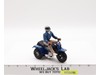 STOMPER Schaper 3-Wheeler ATC ATV Blue Cycle w/ Rider 1980's Battery Op WORKS