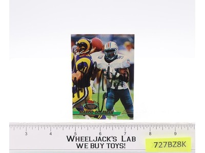 #345 Marco Coleman Miami Dolphins AUTOGRAPHED 1993 Topps Football Card