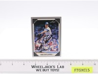 #227 Todd Stottlemyre Toronto Blue Jays 1991 Leaf AUTOGRAPHED Baseball Card