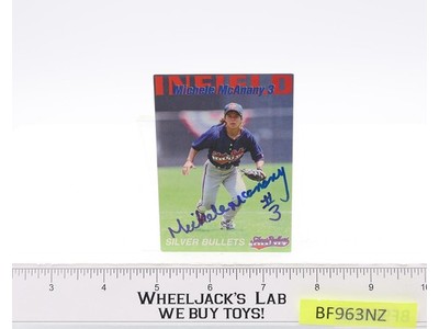 Michelle McAnany Colorado Silver Bullets 1996 Team Issue SIGNED Baseball Card