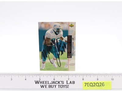 #45 Marco Coleman Miami Dolphins AUTOGRAPHED 1993 Upper Deck Football Card