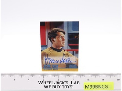 Lieutenant Kevin Riley Star Trek TOS Bruce Hyde AUTOGRAPHED Trading Card