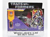 Apeface MIB NR FIGURE UNUSED STICKERS 100% Complete 1987 Vintage G1 Transformers
