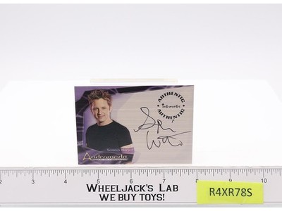 A4 Seamus Harper Andromeda Gordon Michael Woolvett AUTOGRAPHED Trading Card