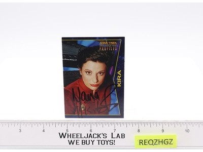 Kira Nerys Star Trek Deep Space Nine Nana Visitor AUTOGRAPHED Trading Card