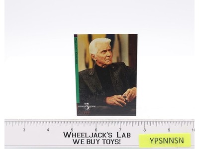 #46 William Edgars Babylon 5 Efrem Zimbalist AUTOGRAPHED Trading Card