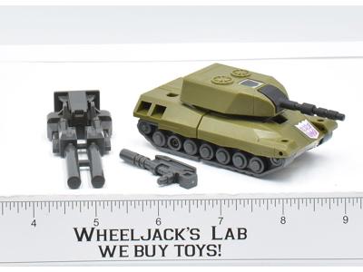 Brawl Bruticus * Complete Vintage G1 Transformers Leopard 1 Tank Action Figure