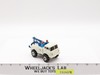 Stomper Tow Truck Emergency Service AAA White 1980s Vintage PARTS