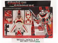 Jetfire 100% Complete W/ Box & Insert 1985 G1 Transformers Vintage Action Figure