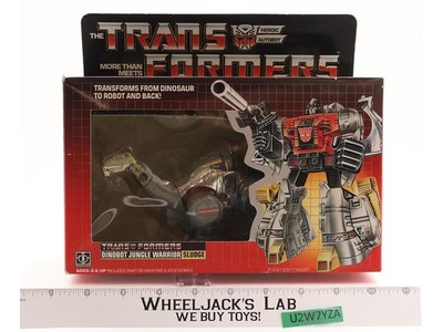 Sludge 100% Complete W/BOX & TRAYS 1985 Vintage Hasbro G1 Transformers Figure