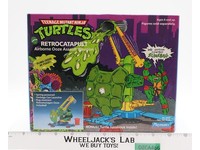 Retrocatapult 100% Complete TMNT 1989 Playmates Action Figure Vehicle NEW MIB