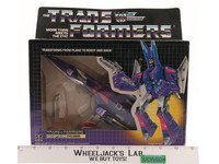 Cyclonus W/BOX & INSERT 100% Complete 1986 Vintage G1 Transformers BLUE EARS