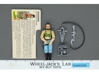 Ripper V1 100% Complete G.I. Joe 1985 Hasbro Vintage Action Figure