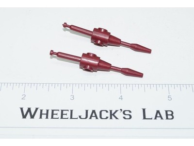 Thrust 2x Long Missiles Lasers Pair Vintage G1 Transformers 1985 Action Figure