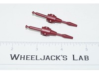 Thrust 2x Long Missiles Lasers Pair Vintage G1 Transformers 1985 Action Figure