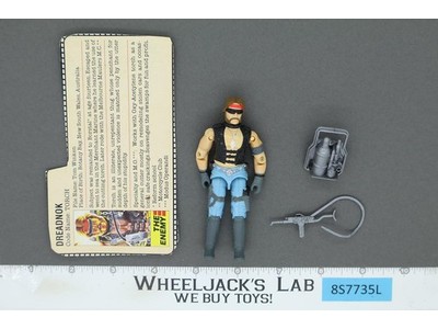 Torch V1 100% Complete G.I. Joe 1985 Hasbro Vintage Action Figure