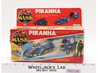 Piranha W/ Sly Rax 100% Complete W/Box M.A.S.K. Kenner 1985 Action Figure