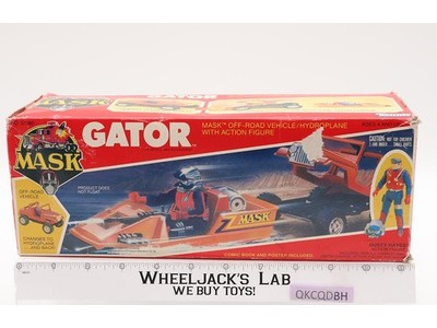 Gator Hayes 100% Complete W/ Box 1985 MASK Kenner Vintage Action Figure