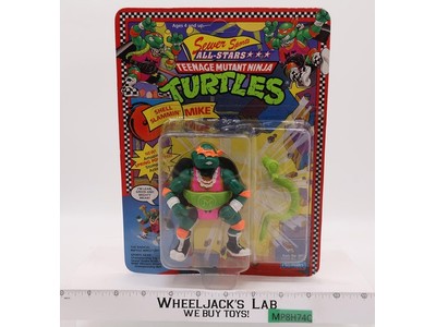 Shell Slammin' Mike Teenage Mutant Ninja Turtles Sewer Sports TMNT Playmates NEW