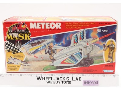 Meteor W/ Ace Riker 100% Complete W/Box MASK M.A.S.K. 1987 Kenner Action Vehicle