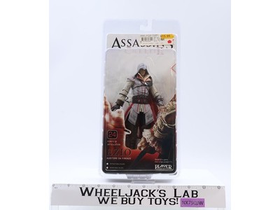 Ezio Assassin's Creed II 2010 NECA Player Select Action Figure NEW SEALED