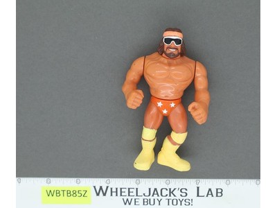 Macho Man Randy Savage 100% Complete 1990 WWF Wrestling Hasbro Vintage Figure