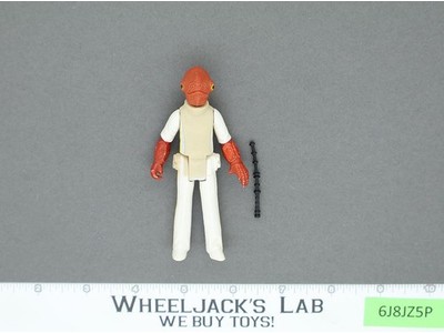 Admiral Ackbar 100% Complete Star Wars ROTJ 1983 Vintage Kenner NO REPRO