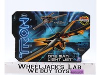 One Man Light Jet TRON Legacy 2010 Spin Master Action Figure Vehicle NEW SEALED