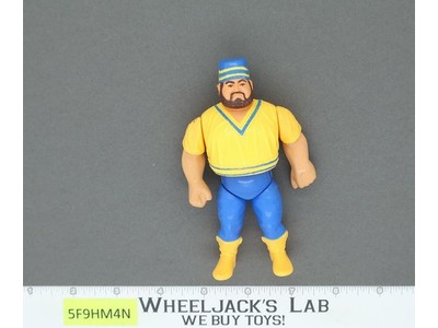 Akeem Series 1 WWF Wrestling Hasbro 100% Complete 1990 Vintage Action Figure