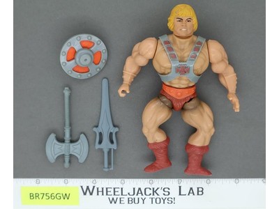 He-Man Masters of the Universe 100% Complete 1982 MOTU Mattel Vintage Figure