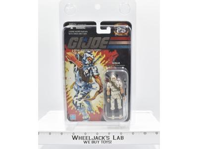 Storm Shadow NEW W Star Case GI Joe 25th Anniversary 2007 Hasbro Action Figure